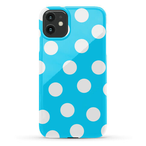 Blue Polka Dot Case Phone Case